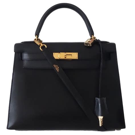 kelly hermes bag black|hermes kelly 28 price.